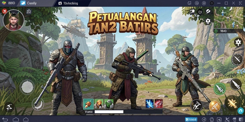 Screenshot gameplay Open World 88ID yang menampilkan aksi seru di dunia terbuka.