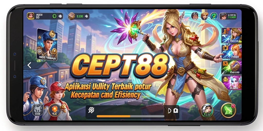 Tampilan antarmuka pengguna aplikasi CEPAT88 yang intuitif dan mudah dipahami.