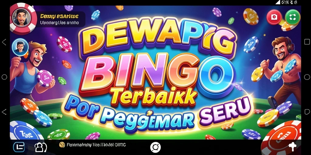 Tampilan screenshot DEWAPG yang menampilkan permainan Bingo yang seru.