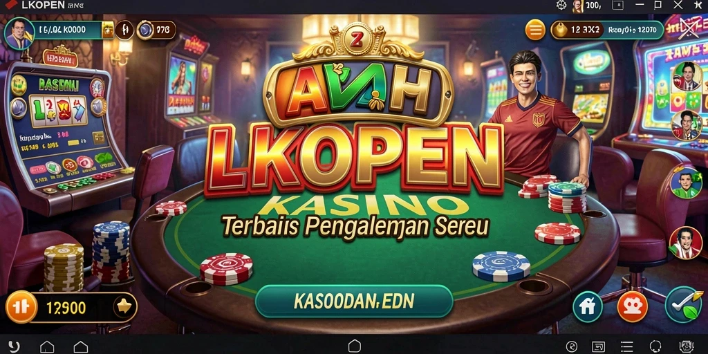 Tampilan gameplay menegangkan dari <strong>LKOPEN</strong> saat bermain Kasino.