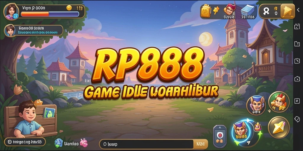 Screenshot gameplay <strong>RP888</strong> menampilkan aksi menjelajahi dan mengumpulkan sumber daya.