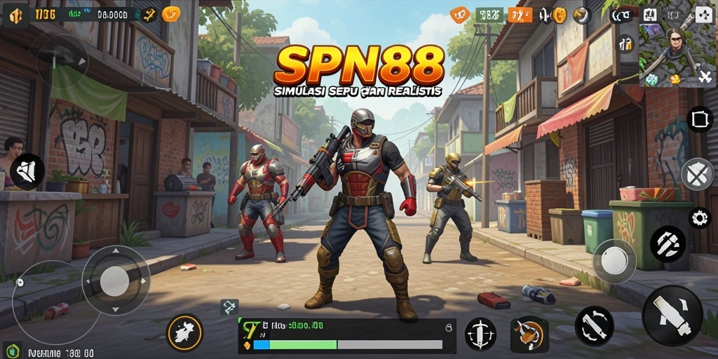 Tampilan menarik dari gameplay SPN88 yang penuh simulasi.