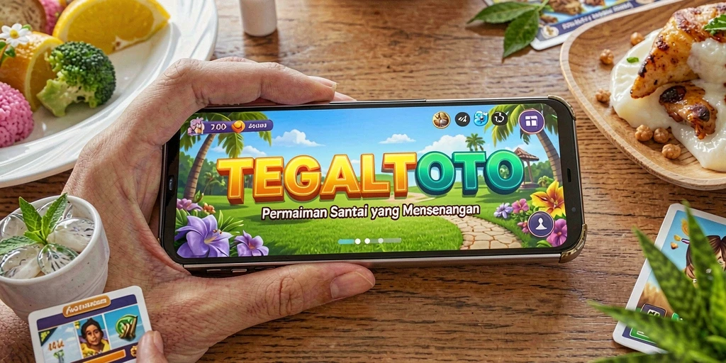 Tangkapan layar menunjukkan gameplay TEGALTOTO yang penuh warna dan interaktif.